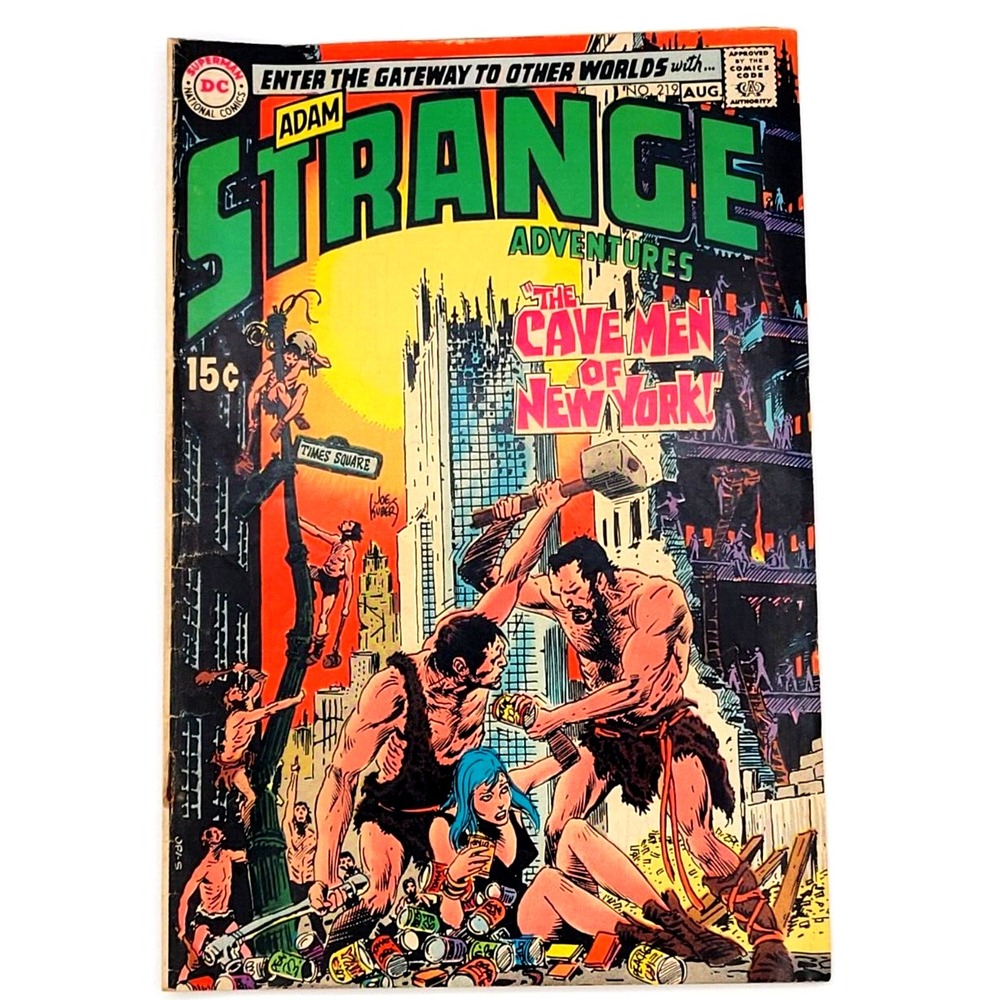 STRANGE ADVENTURES #219 (1969)‎ / FN / ADAM STRANGE SILVER AGE